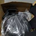 KIKCOIN 24 Pack Pots and Pans Set Non Stick, Detachable Handle Cookware Set, Induction RV Kitchen Cooking Set with Removable Handle, Frying Pans, Egg Pan - Dishwasher/Oven Safe, PFOA Free (Black)