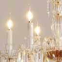 Crystal Chandeliers Light Dining Room：K9 Modern Candle Chandelier Lights for Bedroom - 6 E12 Bulbs Hanging Pendant Lighting Fixtures for Living Room Kitchen Farmhouse Hallway Ceiling Entryway