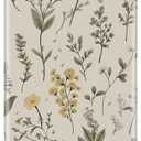 LUMARKE for iPhone 12 Pro Case/iPhone 12 Case Cute - Wireless Charging Compatible - Soft Silicone + Hard Shell - Trendy Floral Design - Glossy Phone Cover for Women - Floral Whisper