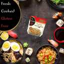 Ka-Me Gluten Free Rice Noodles - Hong Kong Express Noodles Ready To Serve (Pack of 6) (EXP 10/13/25)