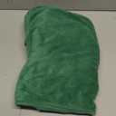 Tuff Pupper Fast Drying Dog Bath Robe | 800 GSM Plush Dog Towel Bathrobe/Dressing Gown | Super Absorbent Pet/Puppy Bathrobe | Adjustable Hood & Belly Strap | Super Soft | Fast Drying (XXL, Green)