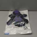 rabbitgoo Dog Harness No Pull with 2 Leash Clips, Adjustable Soft Padded, Reflective Oxford No Choke Pet Vest with Easy Control Handle for Large Dogs, Purple, XL