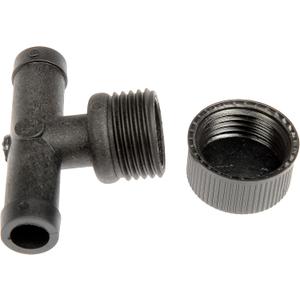 Dorman 47121 5/8 Radiator Flush Tee with Cap Universal Fit