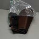 Dog Cone for Large Dogs After Surgery, Soft Dog Cone Collar for Dogs to Stop Licking, Adjustable Comfy E-Collar Alternative Lightweight Post-Surgery Recovery Elizabethan Collar for Pet (L(Neck Girth:13.39"-17.32"), Brown)