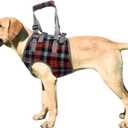 ROZKITCH Dog Lift Harness, Grid Pet Chest Support Aid Veterinarian Approved Sling for Old K9 Help with Poor Stability, Front Legs Disabled Joint Injury Elderly Arthritis ACL Rehabilitation Rehab (Large)