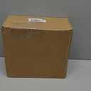 TUZAZO 20 Oz Glass Tumblers with Lids and Straws - 2 Pack Ribbed Glass Iced Coffee Cup with Straw and Lid, Thicken Glasses, Ideal for Smoothieds, Cocktails, and Juices