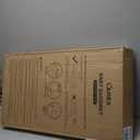 Larex Baby Bassinet, 3 in 1 Bassinets Bedside Sleeper Crib Sleeper for Newborn, Portable Crib Adjustable 7 Height Bedside Bassinet with Mattress and Movable WheelsBreathable Mattress&Mesh(Dark Grey)