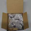 AMI PARTS WB03X24360 Knobs Fit for GE Cooktop Knob Range Stainless Steel, 5 PCS Hardware Handle Set, Easy to Install- Replace Stove knobs WB03X24360, WB03T10259, 4179424, AP5980302, PS11700818