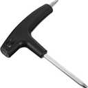 Golf Head Adjustment Tool T20 and T25 Dual Head Torque Wrench, Universal Golf Wrench Tool, Stainless Steel and Plastic Golfs Club Driver Adjustment Tools T20 T25 Universal Weights Shaft Adapter, Black