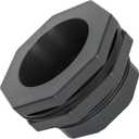 MARGAR 4“ Bulkhead Fitting for Tank, Industrial UPVC Water Tank Connector Adapter Fitting for Rain Barrels，Ponds，Pools，Aquariums