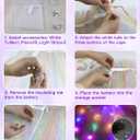 Light Up Princess Dress Up for Girls 3 4 5 6, Toddlers Dress Up Clothes, Princess Toy for Kids Birthday Gift
