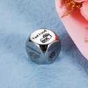 3 x Valentines Day Gifts for Him Her Couple Gifts Date Night Gifts for Boyfriend Girlfriend Food Decider 11th Anniversary Steel Gifts for Husband Wife Wedding Bridal Shower Bridesmaid Birthday Gifts