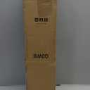 Wood Curtain Rods for Windows 48 to 84 Inch,1'' Diameter Drapery Rods with Imitation Wood Grain Leaf Pattern Finials,Boho Adjustable Heavy Duty Curtain Rods Set,36-88'',Color:Natural Wood