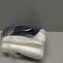 DoubleFill 1 Pcs Outdoor Ottoman Cushion 23"x19"x3" Waterproof Fade Resistant Outdoor Footstools Cushion Removable Patio Ottoman Cushions with Adjustable Fixing Strap for Stool (Navy Blue)