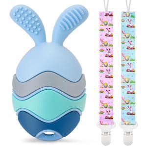 Teething Toy with Easter Egg Bunny