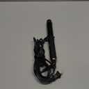 1 Inch Mini Travel Curling Iron, 100-240V Travel Dual Voltage Curling Iron for Short Hair with 5 Heat Settings, Small Curling Wand with Temperature Memories and Lock, Rose Gold