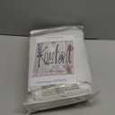 KOUFALL 94 Inch Long Curtains 2 Panels Set,Black Out Room Darkening Linen Blackout Curtain Drapes for Living Room Bedroom,Cream