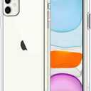JETech Case for iPhone 11 6.1-Inch, Non-Yellowing Shockproof Phone Bumper Cover, Anti-Scratch Clear Back (Clear)