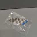 DunBong Blue Ink Refill Pack of 5, Replaceable Ballpoint Pen Refills, Medium Point Metal Refill (Blue)