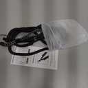 SSLOTSCASE for Phone Lanyard Crossbody with 2X TPU Clear Tabs, Adjustable Anti Theft Strap, Premium Metal Buckles, Comfortable Universal Neck Wrist Lanyard for Travel Outdoor, Black