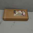 Ling's Moment White & Beige Artificial Flowers Combo Box Set for DIY Wedding Bouquets Centerpieces Arrangements Bridal Shower Party Home Decorations (Deluxe)
