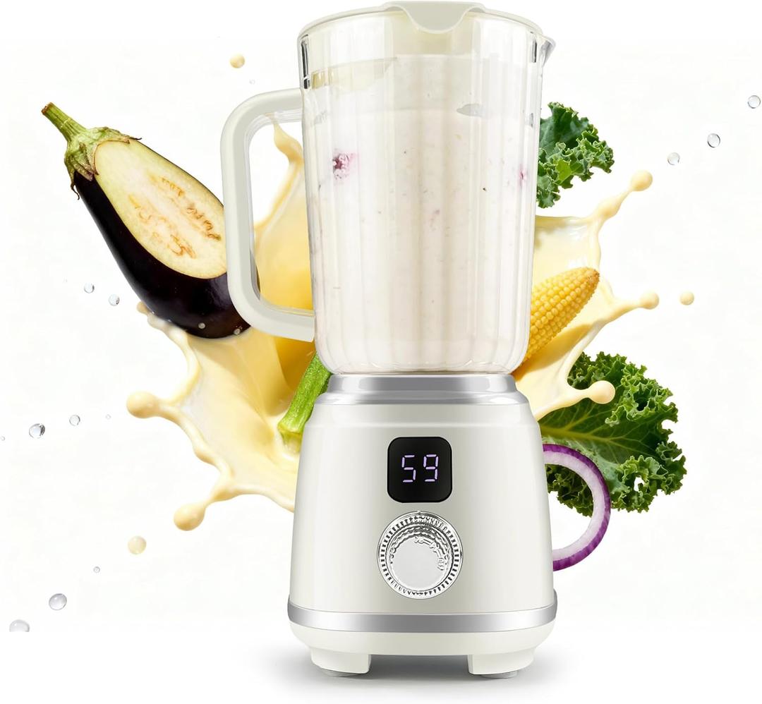 Portable Blender - Citrus Juicer with Type-C Rechargeable (WHITE-600ML)