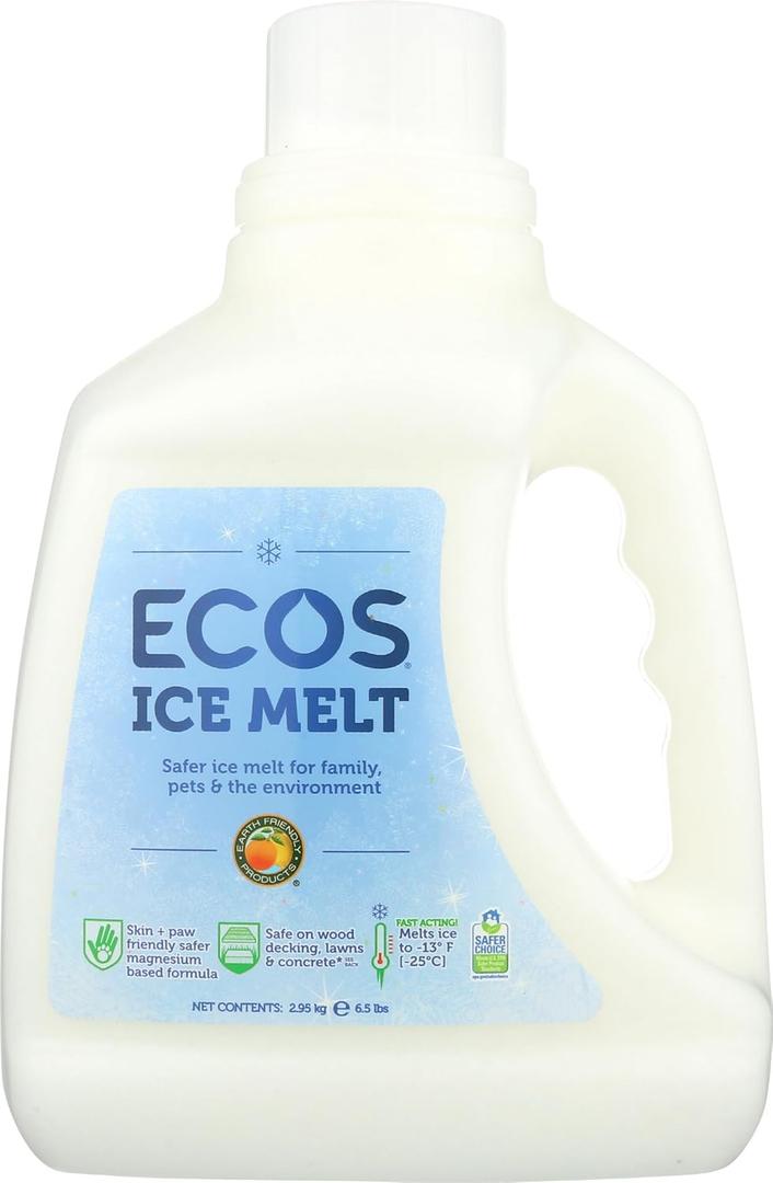EARTH FRIENDLY PRODUCTS 491080 Ice Melt Compound, 6.5-Pound