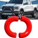 Tow Hook Covers for Ford F150 2004-2025 and Bronco Base/Big Bend/Outer Banks 2021-2025 and Toyota Tundra 2017-2021, Front Hitch Cover Compatible with 2004-2025 Ford F150 Accessories (Red)