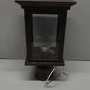 Outdoor Post Light,Waterproof Cast Aluminium Lamp Post Light Fixture,Post Lantern with Pier Mount Base,Matte Black,13.8'',Suitable for Garden,Yard or Driveway,etc