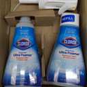 Clorox Bathroom Ultra Foamer, Household Essentials, Fresh Clean, 1 Spray and 1 Refill, 16 Fl Oz Each (Package May Vary)
