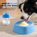 Slow Feeder Dog Bowls for Liquid Tread,Dog Lick Bowl for Bone BrothYogurtand Wet Dog FoodDog Licking Toy for Large, Medium, and Small Dogs.