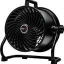 ECOMAX Drum Fan, 10 Inch High Velocity Industrial Shop Fan, Ultra-Quiet