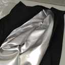 QZSH Sauna Pants Women Sweat Capris Slimming Leggings,Mesh Crotch,High Waist Workout Body Shaper Suits(BH700307L)