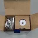 Waterpik Cordless Pearl Rechargeable Portable Water Flosser for Teeth, Gums, Braces Care and Travel, Extra Quiet, 4 Flossing Tips - ADA Accepted, WF-13 White 