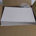 11x17 x 0.040" Thick White High Impact Polystyrene (Hips) Plastic Sheet - SIBE-R-Plastic Supply 60 Pcs