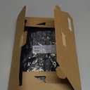 Ling's Moment Luxury Cloth Wedding Napkins - 19x19 Inch Reusable Cheesecloth Linen Napkins for Wedding Reception, Bridal Shower, Dinner Table - Washable, Durable (Set of 10), [Black]