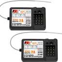 Flysky FS-A3 3CH Receiver 2.4G AFHDS 2A for Flysky FS-GT5 FS-GT2E FS-GT2F FS-GT2G FS-iT3B FS-iT3C Transmitter (2 PCS)