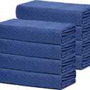 8 Moving Blankets 80 * 72in Heavy Duty Packing Blankets for Furniture Moving Shipping Wrapping Quilted Furniture Pads