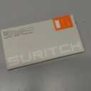 SURITCH for iPhone 15 Pro Case with Magnetic Camera Slide Cover and Adjustable Kickstand, Compatible with MagSafe, Shockproof Bumper Case Slim Protective Cover 6.1 Inch, Black