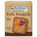 3 x Mulino Bianco Fette Integrali 11.11oz (315g) – Authentic Italian Whole Wheat Toasted Bread – High in Fiber, Perfect for Breakfast, Snacks, and Appetizers – Made with Natural Ingredients and No Palm Oil (EXP 09/25/26)