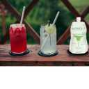 WITHOUT Ready To Drink Strawberry Margarita Mocktail, Zero Proof, Non-Alcoholic, Mixer, Celebration, Party, Frozen or Chilled