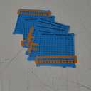 Really Good Stuff Slide and Learn Multiplication Grids, 5?” by 5½” (Set of 12) – Thin Plastic Multiplication Grid with Viewer Window – Help with Multiplication Problems and Practice Tracking at School