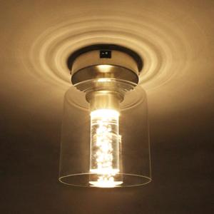 12V RV Interior Ceiling Light Fixtures - 12V Dinette Light with Switch, LED Glass RV Pendant Lighting with Acrylic Bubble, for RV Motorhome Camper Trailer, 3400K Warm White