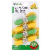 Culinary Elements Stainless Steel Corn Holders for Optimum Comfort and Easy Dining, Set of 8, Pack of 1