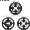 Umbrella Light, Patio Umbrella Lights 3 Brightness Mode 28 LED at 220LM, Built-in Lithium Battery Operated, Patio Umbrella Cordless Light for Camping Tent or Outdoor Use