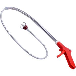 XYCYREWU Compatible for Toilet Auger Grabber Tool Clog Remover for Kitchen(1.3M)