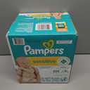 Pampers Baby Wipes Sensitive, Water Based Hypoallergenic and Unscented 504 Total (6 Flip-Top Packs)