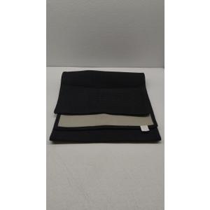 KOZYFLY Runners for Hallways 2x6 ft Washable Kitchen Runner Non Slip Rubber Backed Hall Runners Cotton Entryway Runner Rugs Floor Carpet for Indoor Backdoor Bedroom Kitchen, Black/Dark Grey