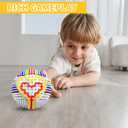 2 x Sensory Silicone Kids Toys for Autism: Activity Entertainment Toy Travel with Portable Storage