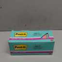 Post-it Super Sticky Notes, 24 Sticky Note Pads, 3 x 3 in., School Supplies, Office Products, Sticky Notes for Vertical Surfaces, Monitors, Walls and Windows, Supernova Neons Collection